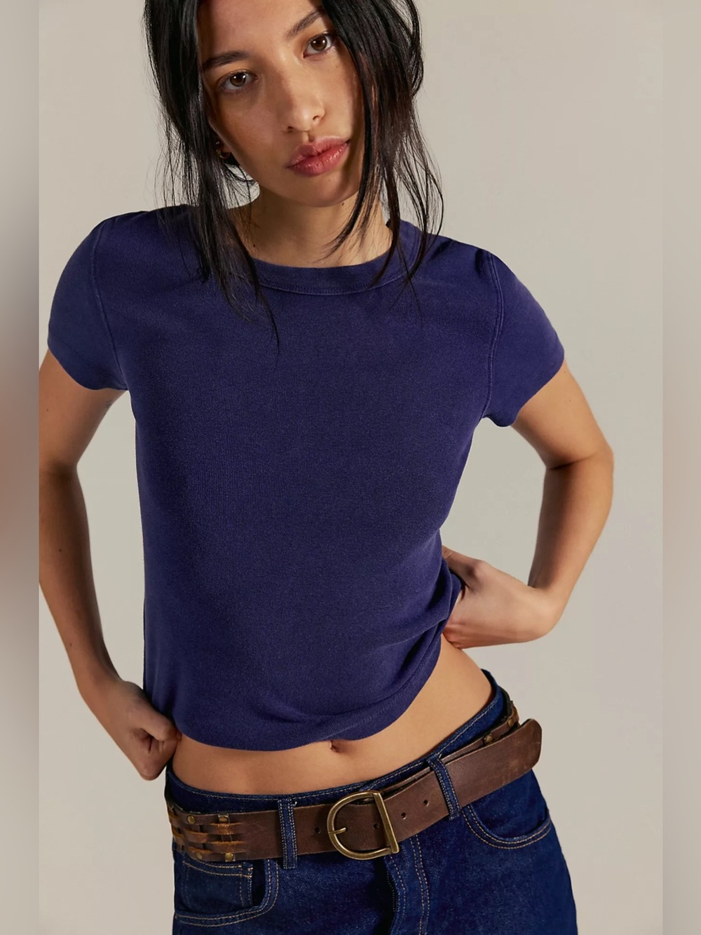 NWT! Free People We The Free Atlas Crew Tee Sz XS